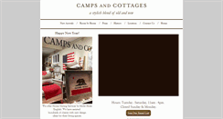 Desktop Screenshot of camps-cottages.com